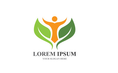 Logos de Green Tree Leaf Ecology Element Vector V5