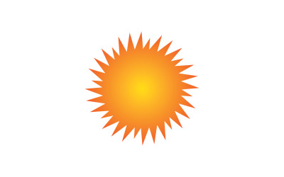 Sun Logo Vector  Icon  Template Design V5