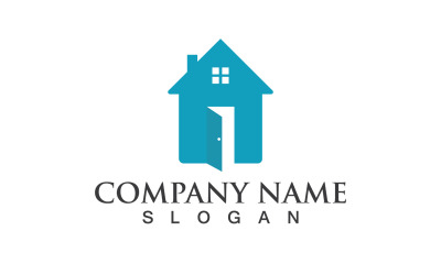 Home Buildings Logo And Symbols Icons Template V3