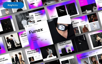 Funex - Plantilla de Keynote empresarial