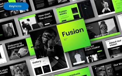 Fusion - Plantilla de Keynote empresarial