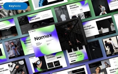 Namex - Plantilla de Keynote empresarial