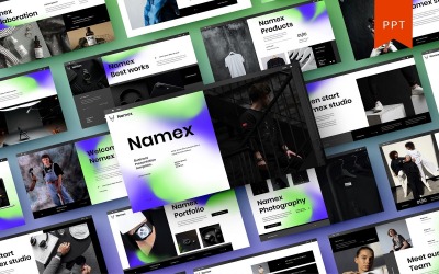 Namex - Plantilla de PowerPoint de negocios