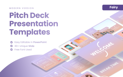Fata - modello PowerPoint aziendale creativo
