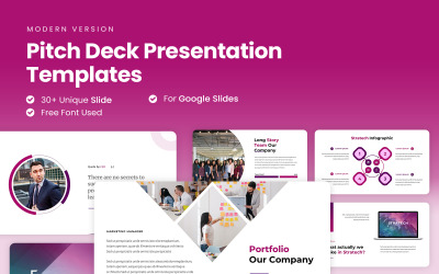 Stratech – Biznesowy szablon Prezentacji Google