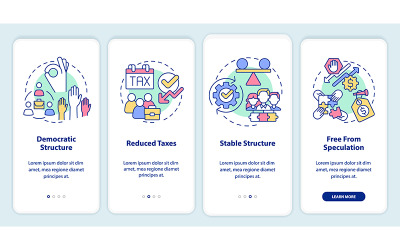 A Co-ops Onboarding Mobile App képernyőjének előnyei