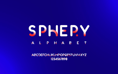 Sphery - Die ultimative Sammlung runder und umrissener Schriftarten