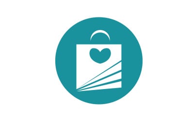 Boutique en ligne Logo Template Vector Icon Design V13