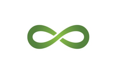 Infinity Design Vector Logo Design Loop sablon V2