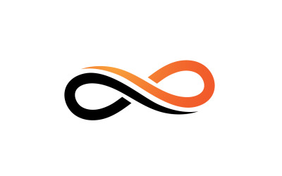 Infinity Design Vector Logo Design Loop Szablon V3