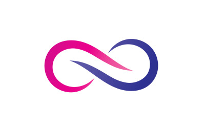 Infinity Design Vector Logo Design Loop Szablon V6
