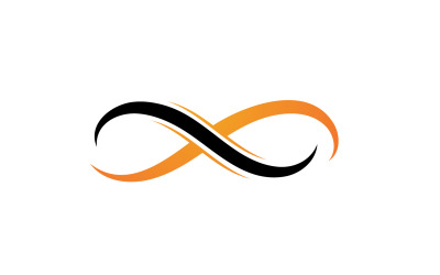 Infinity Design Vector Logo Design Szablon pętli V5