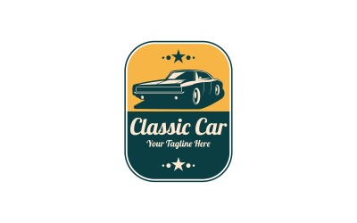 Automobil-Auto-Logo-Vorlage V6