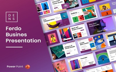 Ferdo – Biznes Szablony prezentacji PowerPoint