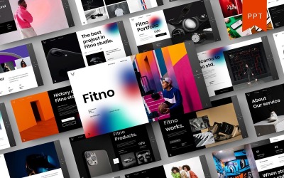 Fitno - 商业的PowerPoint模板