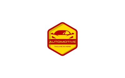 Modèle de logo de voiture automobile V1