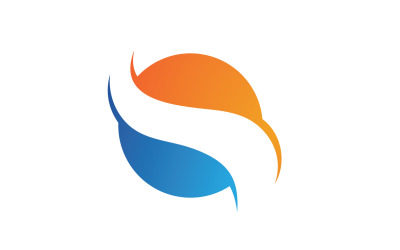 Sun And Wave Beach Logo Vector Illustration V5