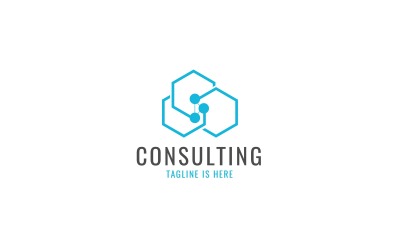 Business &amp;amp; consulting Logo sjabloon V1