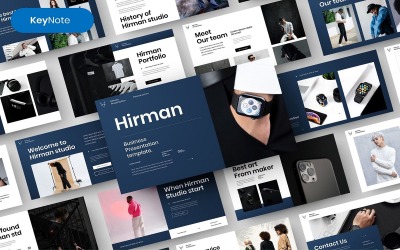 Hirman – Modello di keynote aziendale
