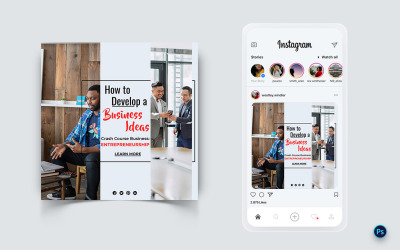 Modèle de conception de publication sur les médias sociaux pour la promotion des services aux entreprises-32