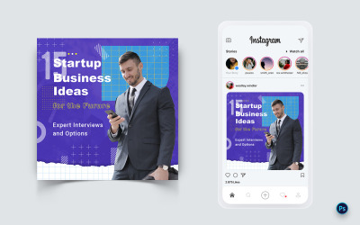 Modello di progettazione di post sui social media per la promozione dei servizi aziendali-18