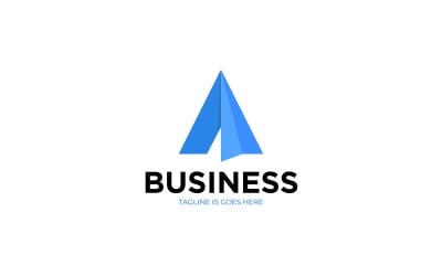 Modelo de logotipo de negócios e consultoria V4