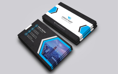 Corporate Business Card Template 112