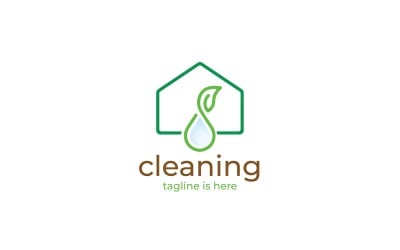 Cleaning &amp;amp; Maintenance Logo Template v2