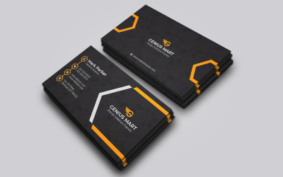 Corporate Business Card Template 122