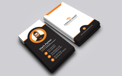 Corporate Business Card Template 124