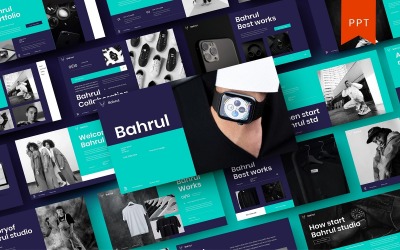 Bahrul – Business-PowerPoint-Vorlage