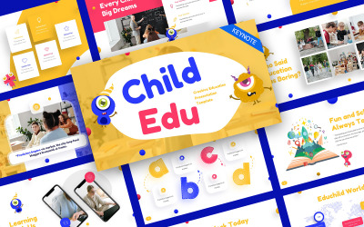 ChildEdu Creative Education Keynote Template