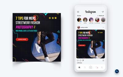 Fotografiediensten Social Media Post-ontwerpsjabloon-17