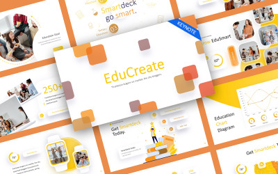 Šablona klíčové poznámky EduCreate Education