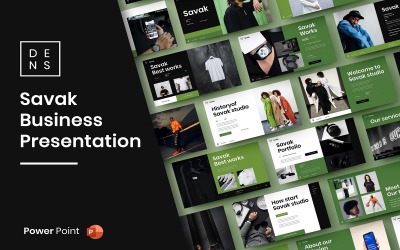 Savak – Busines PowerPoint Template