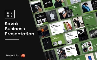 Savak – Modello di PowerPoint aziendale