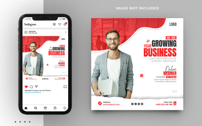 Business Marketing Agentur Instagram Social Media Post Design