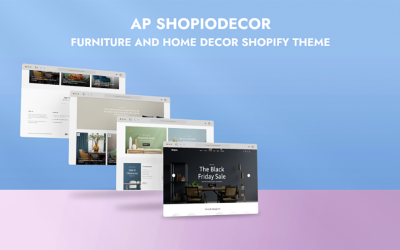 TM Shopiodecor - Bútorok és lakberendezési Shopify téma