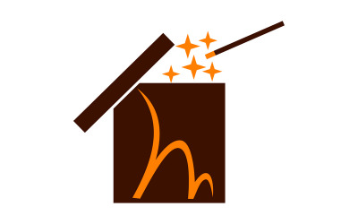 礼品丝带盒空白标志设计模板