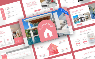 HomeTrip Real Estate Keynote Template