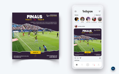 Sportturneringar Sociala medier Postdesignmall-20