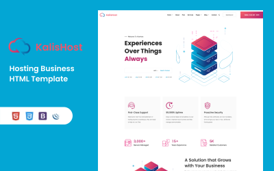 KalisHost - Hosting Business HTML Template