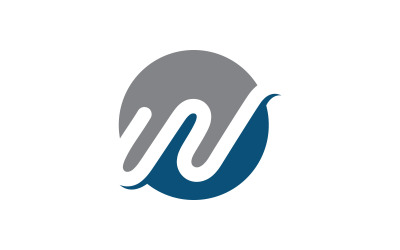 W Letter Logo Vector Logo Design Template V6