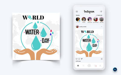World Water Day Social Media Post Design Mall-08