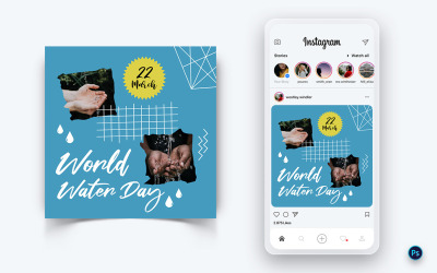 World Water Day Social Media Post Design Mall-15