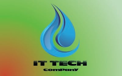 Plantillas de logotipos de empresas de tecnología de la información