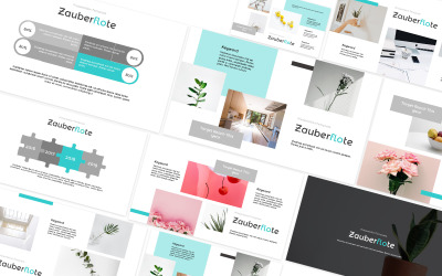 Zauberflote Google Slides-sjabloon