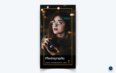 Modèle de conception d&amp;#39;histoire de médias sociaux pour studio de photographie-10