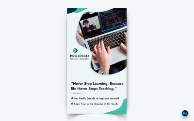 Online-Kurse E-Learning Social Media Story Design Template-09