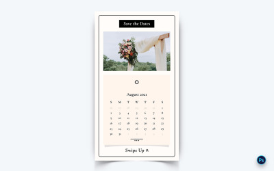 Invito a nozze RSVP Social Media Story Design Template-07